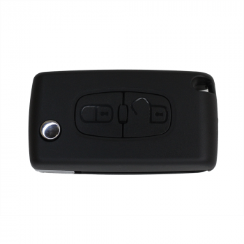 Ключ ситроен C-Crosser, C4 Aircross выкидной с чипом ID46 три кнопки оригинал Ключ ситроен C-Crosser, C4 Aircross выкидной с чипом ID46 три кнопки оригинал