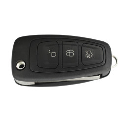 Ключ Ford Focus 3 (форд фокус 3 ключ зажигания ) выкидной 3 кнопки. Лезвие HU101 оригинал Ключ Ford Focus 3 (форд фокус 3 ключ зажигания ) выкидной 3 кнопки. Лезвие HU101 оригинал