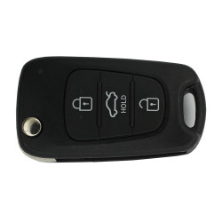 Ключ KIA RIO выкидной три кнопки с 2012 по 2015 - оригинал Ключ KIA RIO выкидной три кнопки с 2012 по 2015 - оригинал