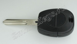 Ключ Nissan Micra, Almera, Primera дистанционный 2 кнопки, европейский 433Мгц 4D-60 Ключ Nissan Micra, Almera, Primera дистанционный 2 кнопки, европейский 433Мгц 4D-60