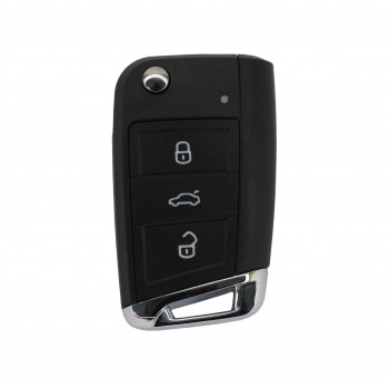 Корпус выкидного ключа Шкода MQB лезвие HU162 Корпус выкидного ключа Шкода MQB лезвие HU162