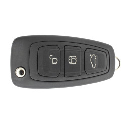 Ключ Ford Focus 3 (форд фокус 3 ключ зажигания ) выкидной 3 кнопки. Лезвие HU101 - кнопка багажник Ключ Ford Focus 3 (форд фокус 3 ключ зажигания ) выкидной 3 кнопки. Лезвие HU101 - кнопка багажник