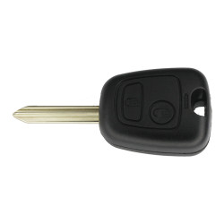 Корпус ключа Citroen две кнопки, лезвие SX9 Корпус ключа Citroen две кнопки, лезвие SX9