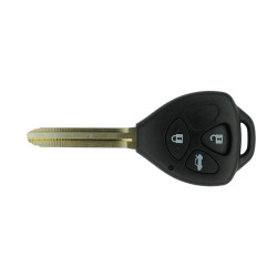 Корпус - заготовка ключа Toyota 3 кнопки. Лезвие TOY43 Корпус - заготовка ключа Toyota 3 кнопки. Лезвие TOY43