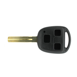 Корпус заготовка ключа Lexus 3 кнопки, короткое лезвие TOY48 Корпус заготовка ключа Lexus 3 кнопки, короткое лезвие TOY48