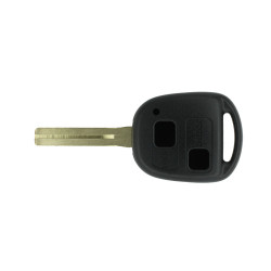 Корпус - заготовка ключа Toyota 2 кнопки (короткое лезвие). TOY48 Корпус - заготовка ключа Toyota 2 кнопки (короткое лезвие). TOY48