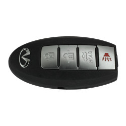 Корпус смарт ключа Infiniti четыре кнопки для ключей Alps Electronics Корпус смарт ключа Infiniti четыре кнопки для ключей Alps Electronics